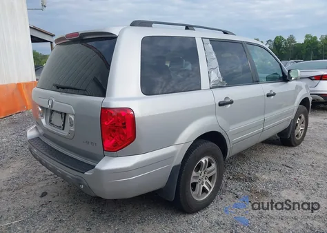 2003 Honda Pilot Ex из США, поврежденный, VIN 2HKYF184X3H523886